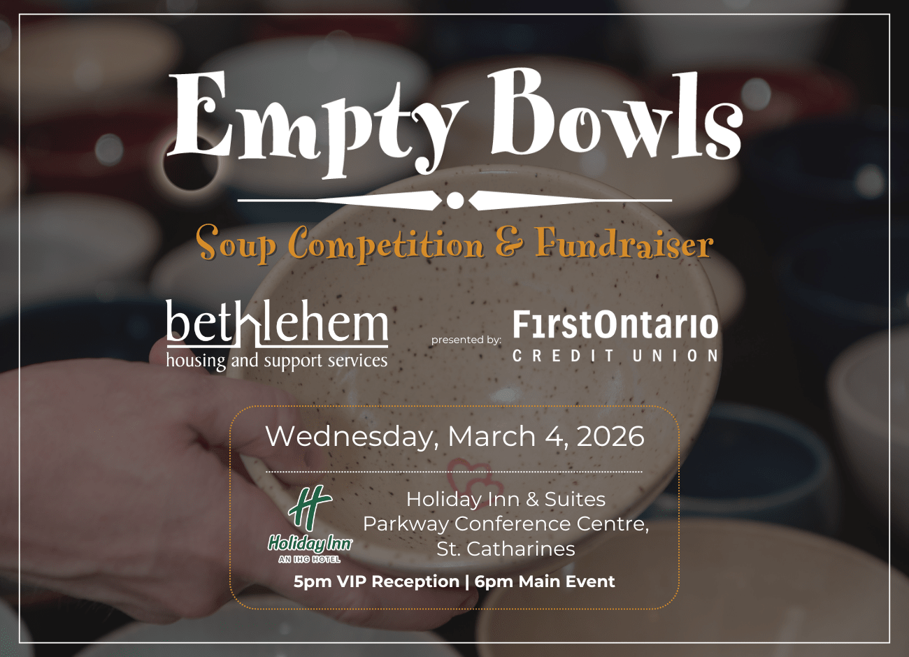 Empty Bowls 2026