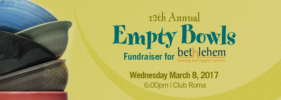 Empty Bowls Fundraiser Niagara