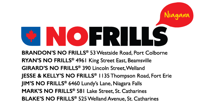 NoFrills Niagara Region