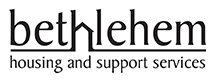 Bethlehem Housing & Support Services | Black & White Logo